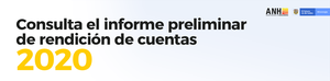 Consulta el informe preliminar de rendición de cuentas 2020