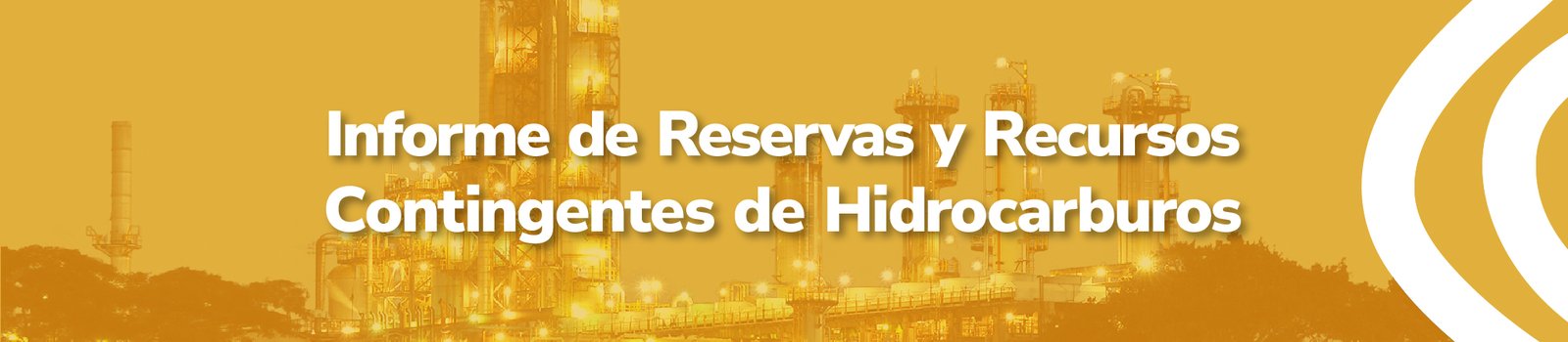 Informe de reservas y recursos contingentes de hidrocarburos