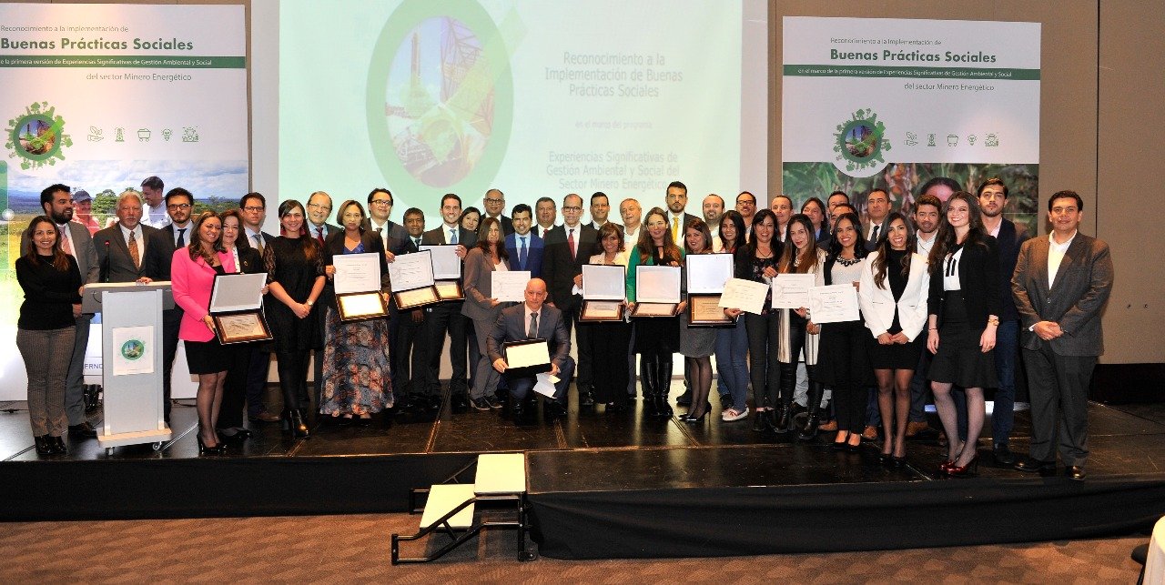  Ministerio de Minas y Agencia Nacional de Hidrocarburos reconocen las mejores experiencias sociales y ambientales de las empresas Minero Energéticas
