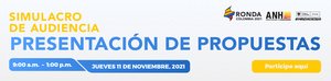 Simulacro de Audiencia: Presentación de Propuestas
