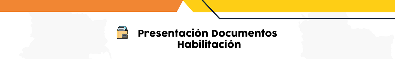 documentos habilitacion