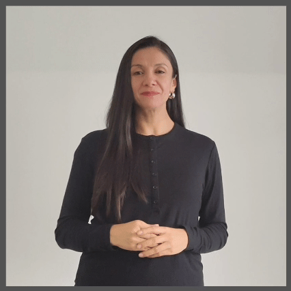 Transparencia - Lenguaje de señas